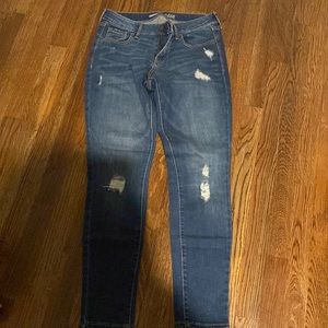 Old Navy Rock Star distressed jeans